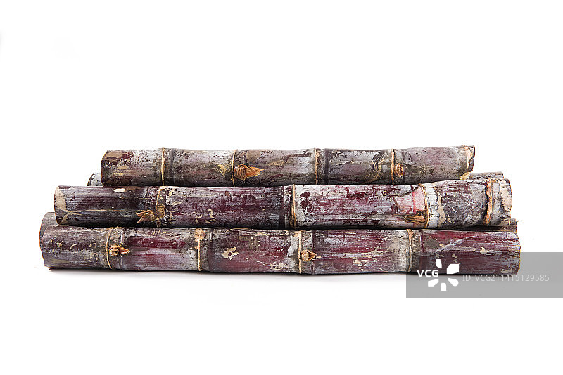 白色背景上的甘蔗图片素材