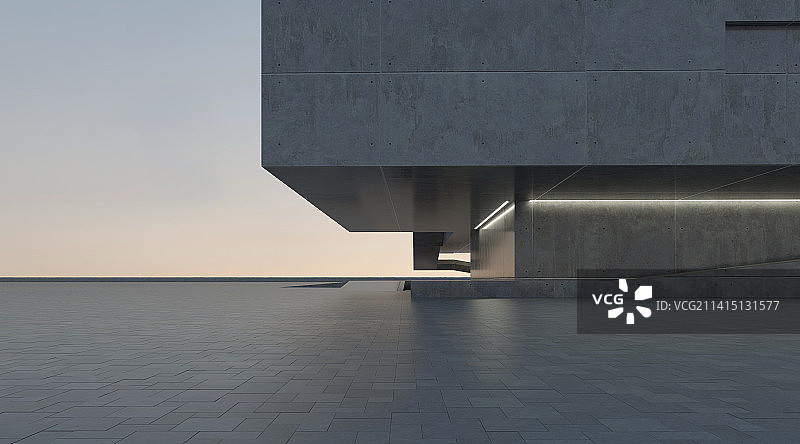 混凝土建筑场馆图片素材