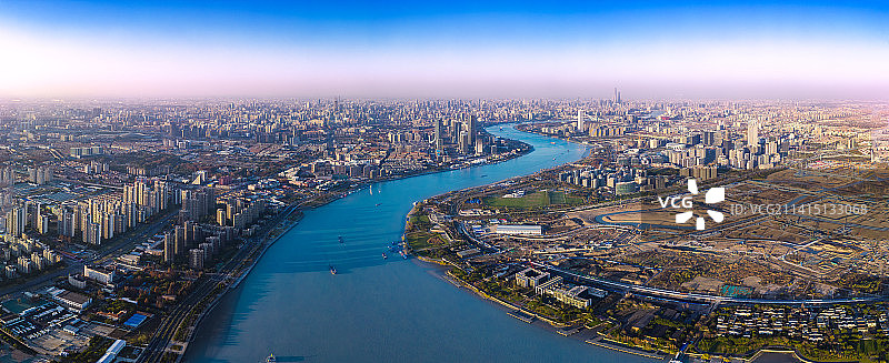 浦江两岸尽盛世图片素材