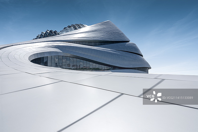 现代建筑空间图片素材