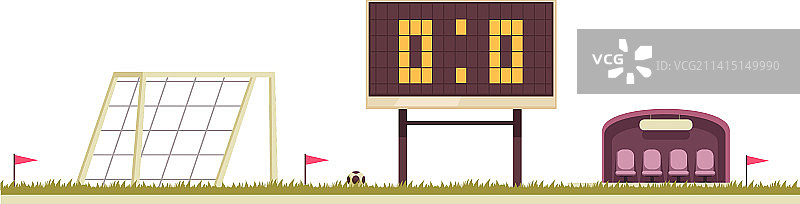 学校足球场图片素材