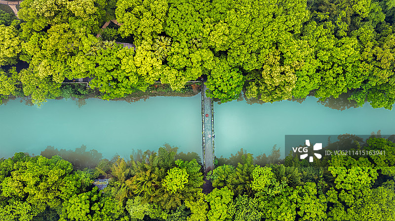 《两岸风景一桥牵》巴南区南温泉公园一景图片素材