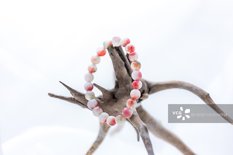 西瓜碧玺手串图片素材