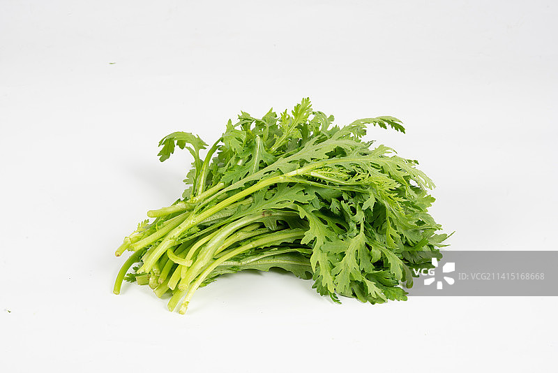 新鲜茼蒿图片素材