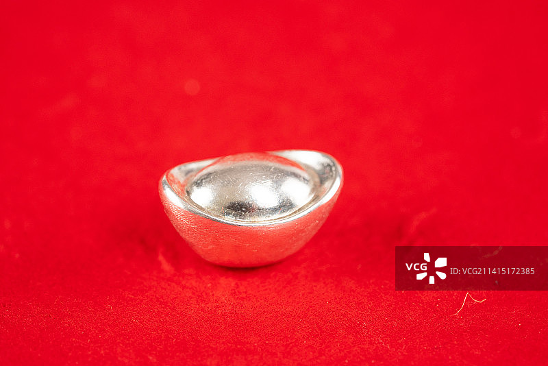 首饰银元宝图片素材