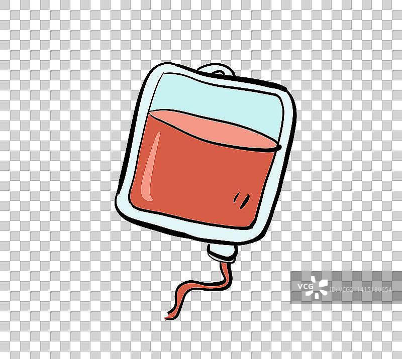 一袋血图片素材