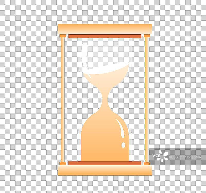 扁平矢量化沙漏图片素材