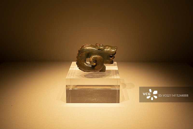 国家博物馆，玉龙图片素材