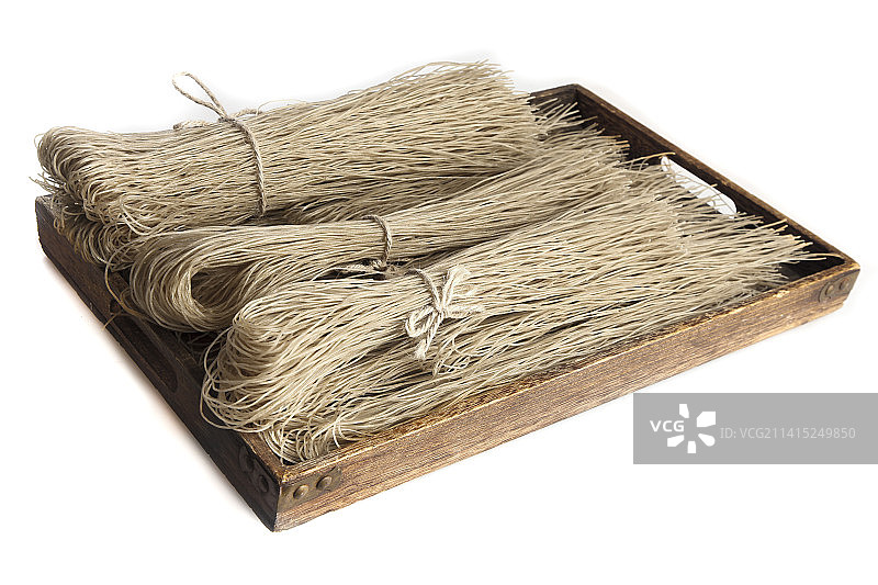 白底上的红薯粉图片素材