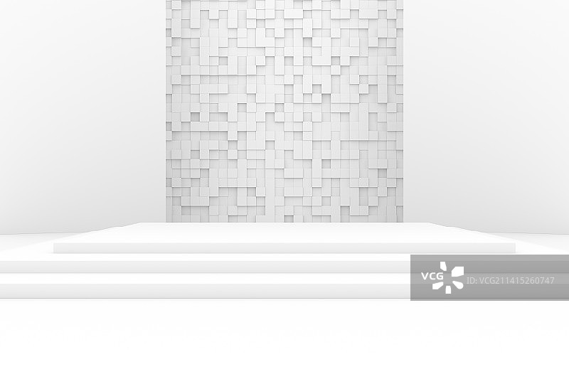 3D现代建筑空间图片素材