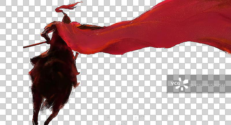 壮士骑马从战场归来好图片图片素材