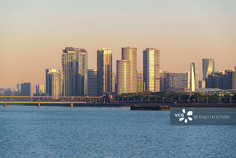 杭州滨江区建筑图片素材