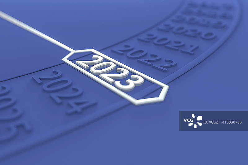 3D概念2023年数字图片素材