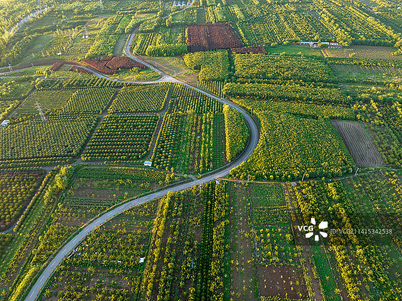 西安白鹿原图片素材