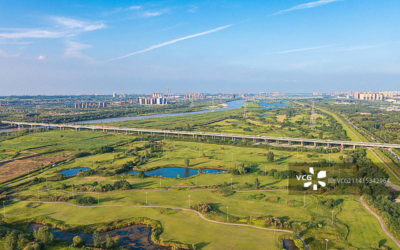 渭河湿地公园图片素材