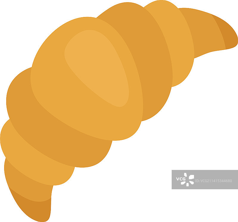 牛角面包图标设计图片素材