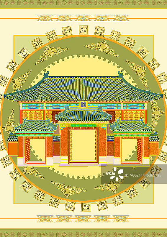 皇乾殿 北京图片素材