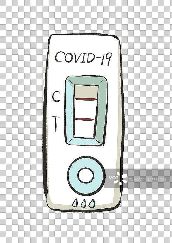 抗原检测-阳性图片素材