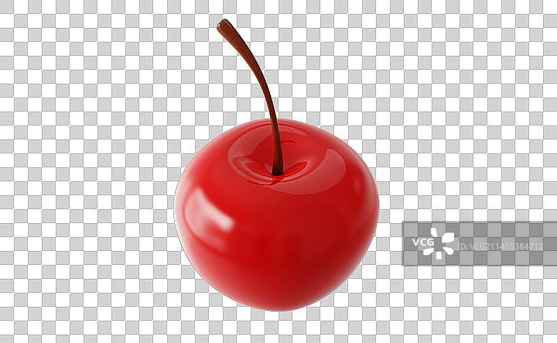 樱桃三维插画图片素材