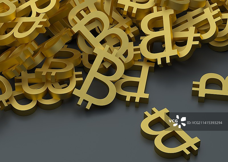 三维渲染货币符号图片素材