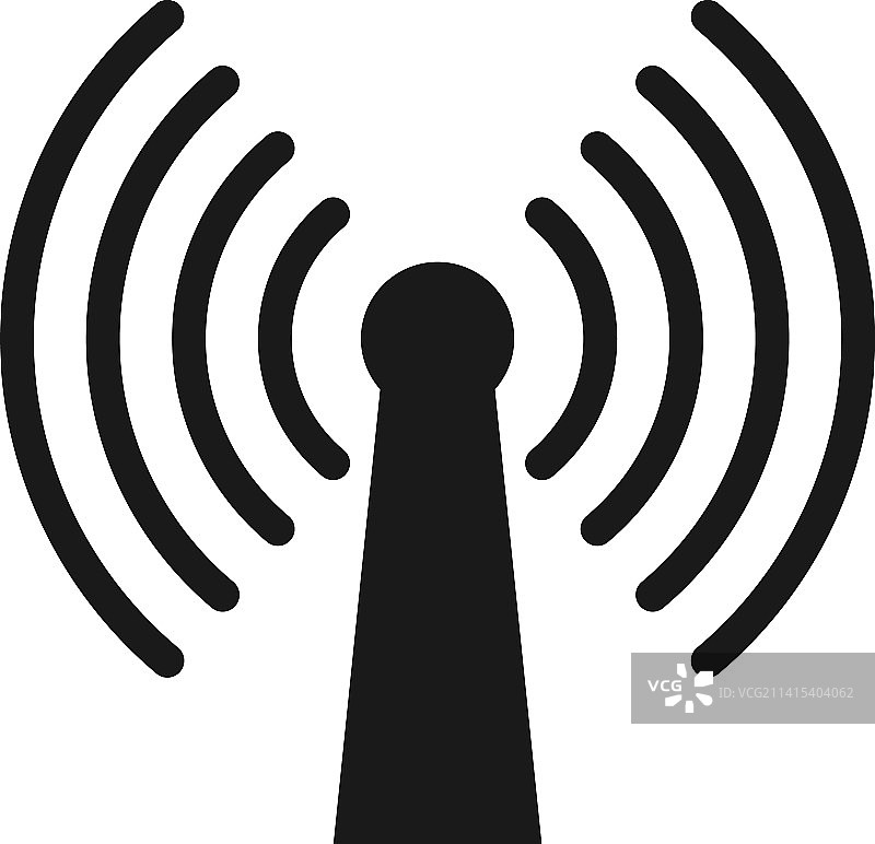 无线发射器图标Wi-Fi网络信号图片素材