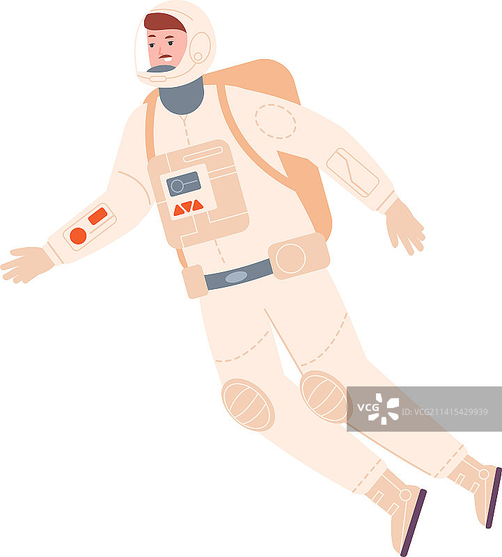 漂浮在外太空的宇航员图片素材