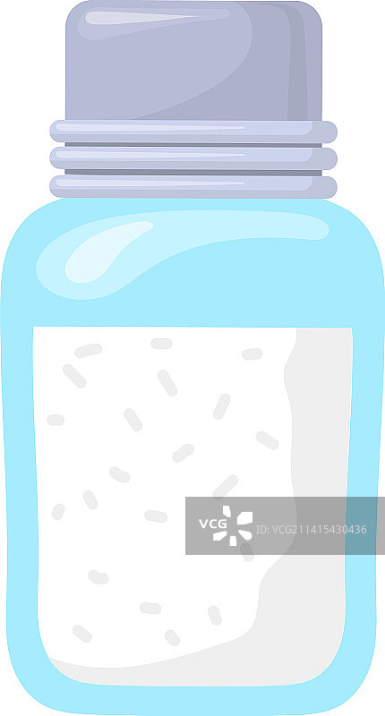 卡通盐瓶图标调味品图片素材