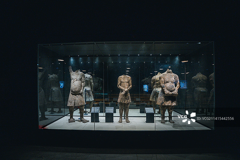 百戏俑兵马俑图片素材