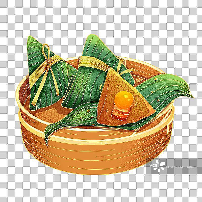 端午节一笼粽子图片素材