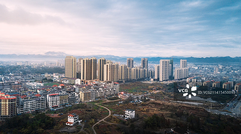 兴国县航拍风光图片素材