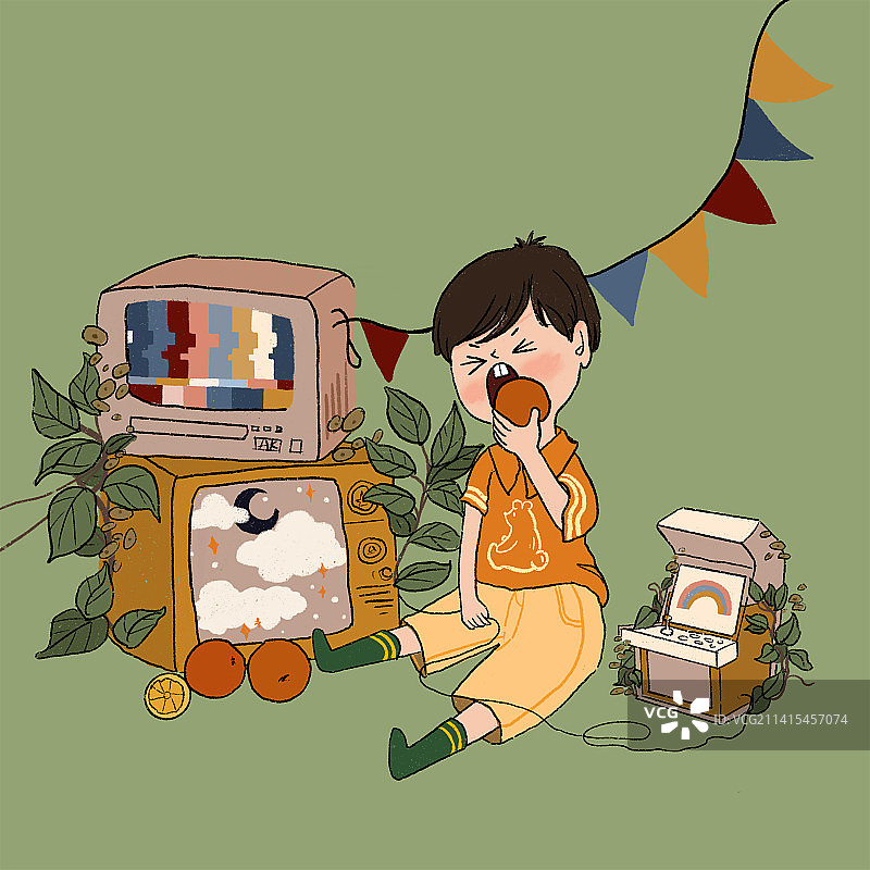 可爱男孩图片素材