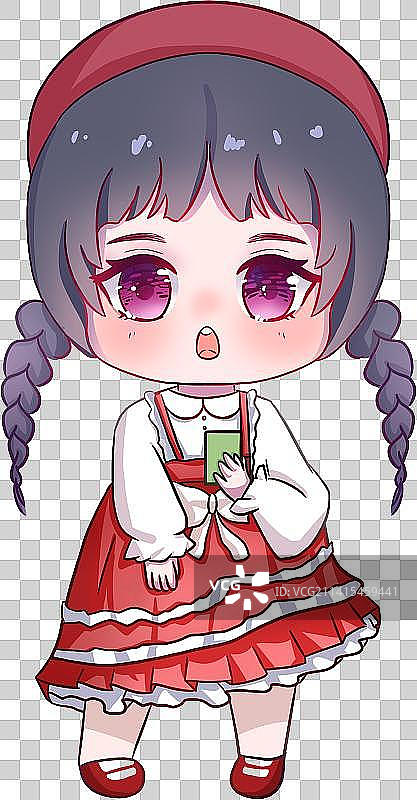 洛丽塔Q版图片素材