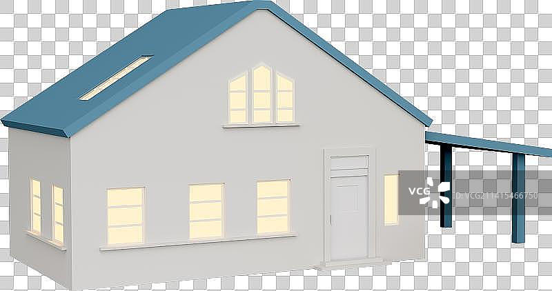 插画房屋素材图片素材