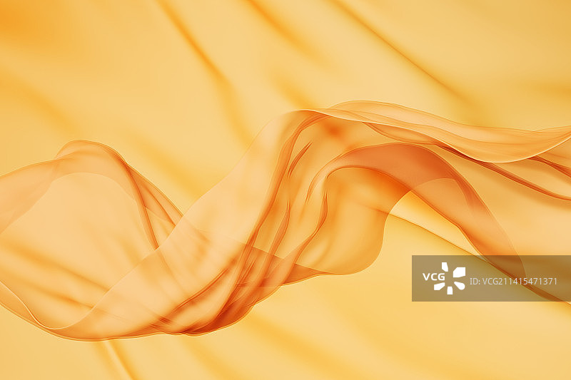 C4D风格的丝绸插画图片素材