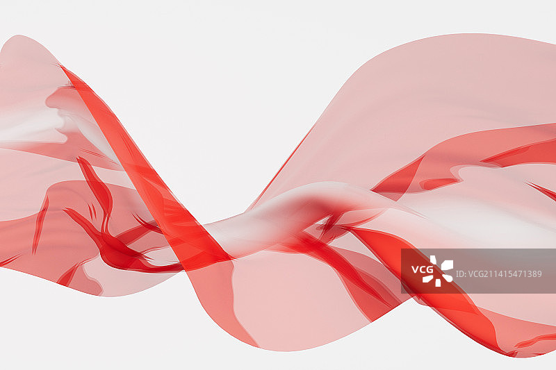 C4D风格的丝绸插画图片素材