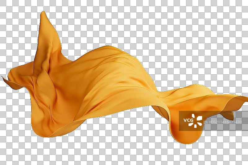 C4D风格的丝绸插画图片素材