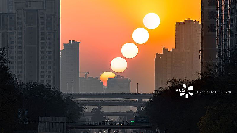 冬至悬日·如期而至图片素材