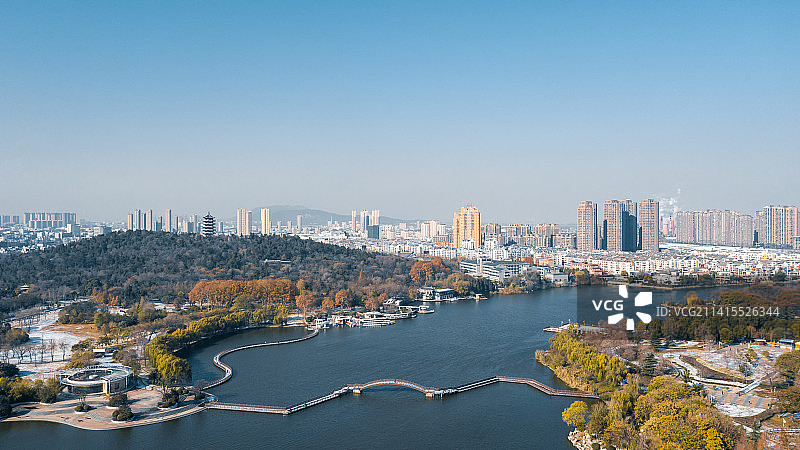 安徽蚌埠市城市风光图片素材