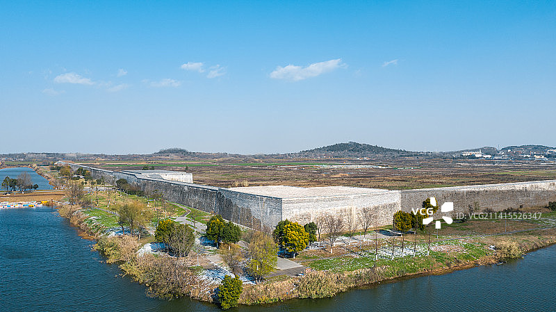 安徽凤阳县明中都城遗址图片素材