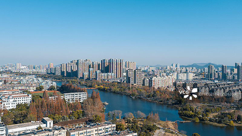 安徽当涂县城市风光图片素材