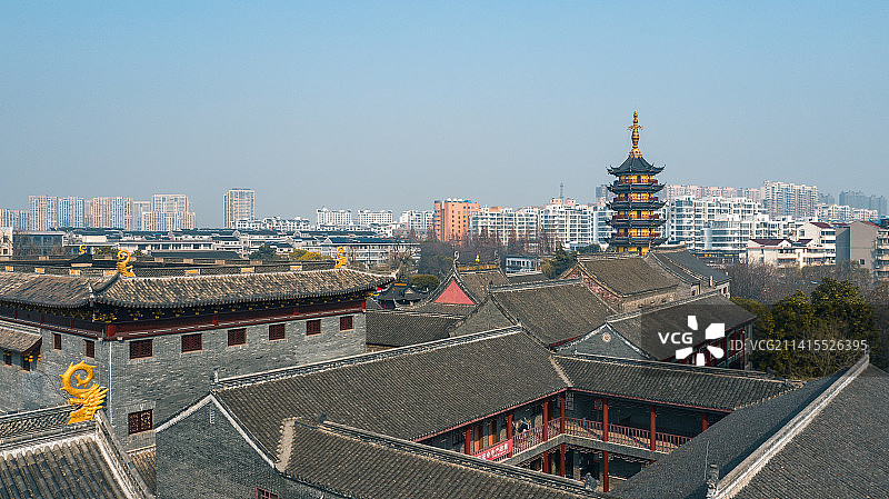 江苏如皋定慧禅寺图片素材