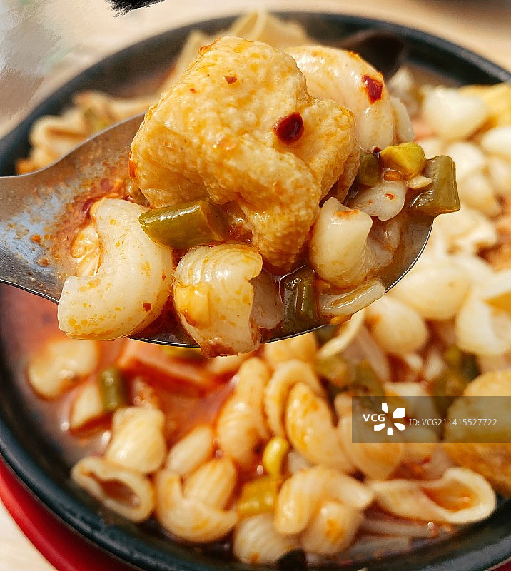 碗中食物的特写镜头图片素材