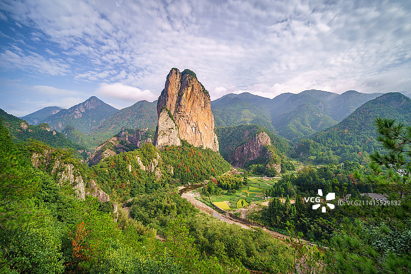 温州市永嘉县石桅岩景区图片素材
