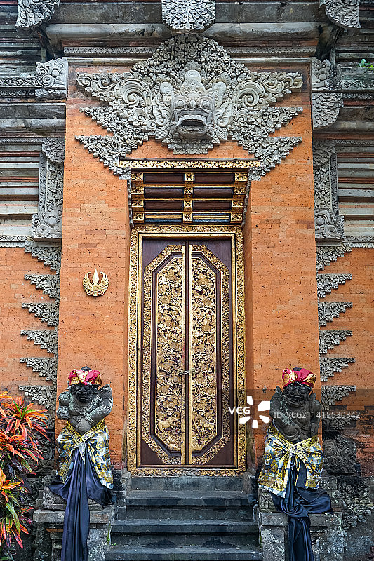印尼巴厘岛乌布皇宫（Ubud Palace）风景图片素材