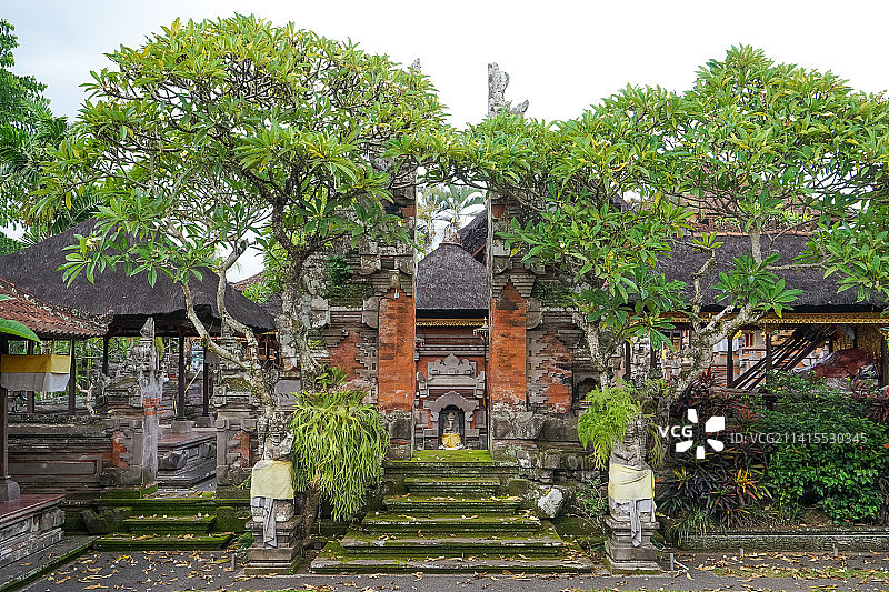 印尼巴厘岛乌布皇宫（Ubud Palace）风景图片素材