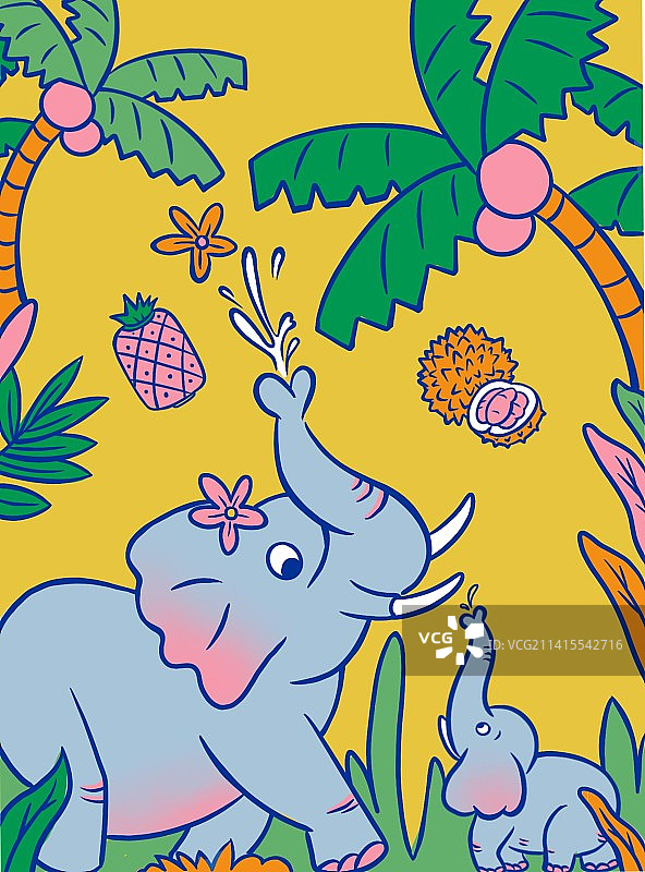 大小象图片素材