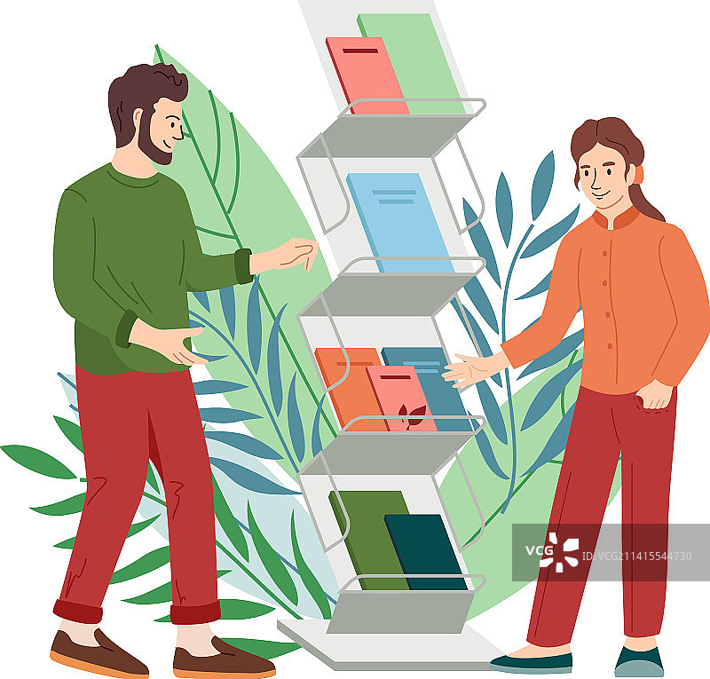 展览报刊架图片素材