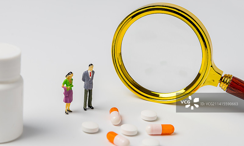 药物、抗病毒、退烧药、发烧、退热医疗概念图片素材