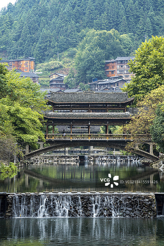 贵州 黔东南州 西江千户苗寨风光图片素材