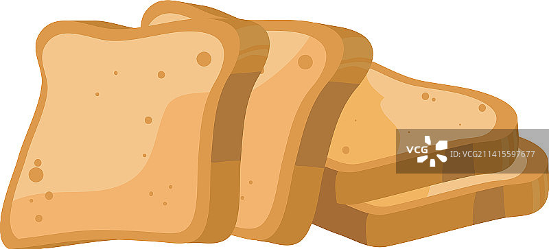 面包切片设计图片素材